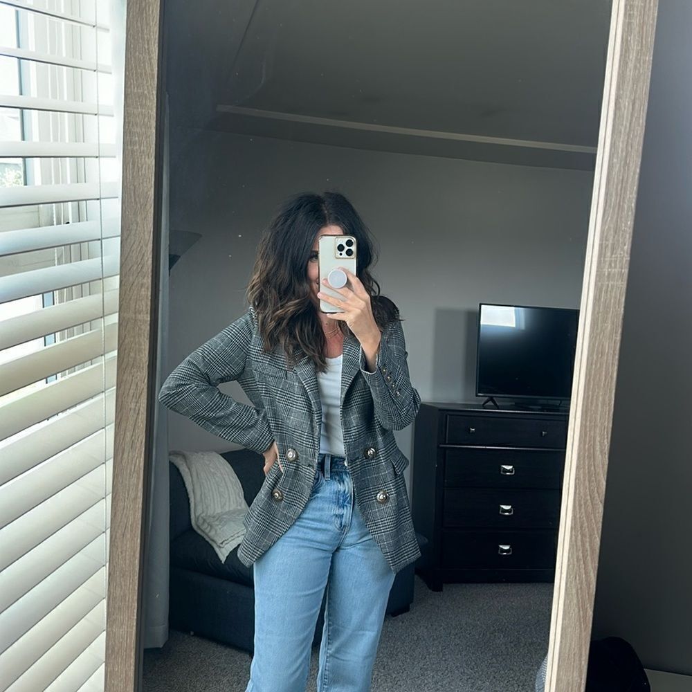 Plaid Heartloom blazer